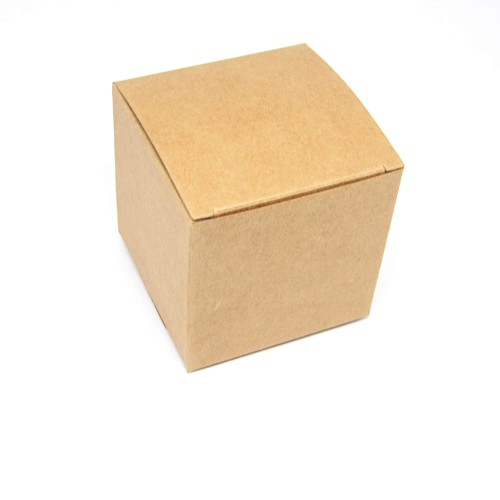 Geschenkbox braun 6 x 6 x6 cm